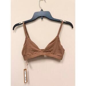 SKIMS FITS EVERYBODY Triangle Bralette - Jasper Size S NWT #1865